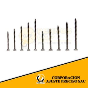 TORNILLO CABEZA PLANA PHILLIPS