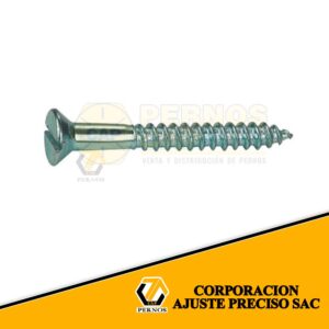 TORNILLO CABEZA PLANA