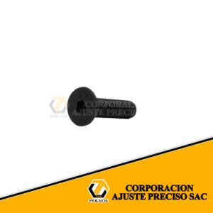 PERNOS SOCKET FLAT - DIAMETRO 1/4 - NEGRO