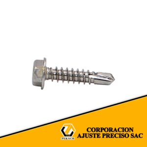 AUTOPERFORANTE HEXAGONAL - INOXIDABLE 304 - DIAMETRO #10