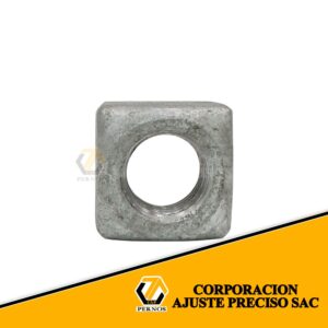 TUERCAS CUADRADAS - DIAMETRO 1/2 - 3/4