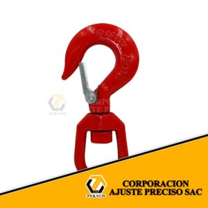 GANCHOS GIRATORIOS PESADO ROJO