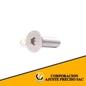 PERNOS SOCKET FLAT INOXIDABLE 304 - DIAMETRO M-8