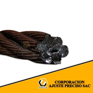 CABLES ALMA DE ACERO - NEGRO - TIPO BOA