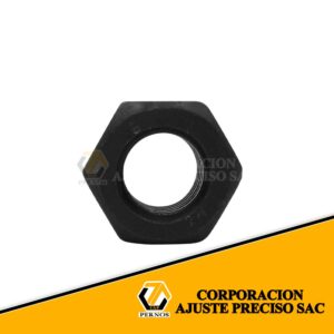 TUERCAS HEXAGONALES 2H - ASTM A194 - DIAMETRO 1.1/4-8 - NEGRO