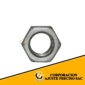 TUERCAS HEXAGONALES GALVANIZADO - DIAMETRO 3/8 - GRADO 2