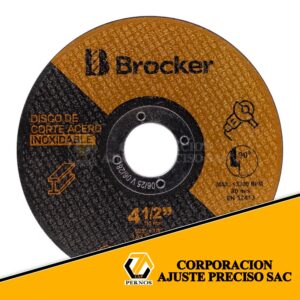 DISCO DE CORTE ACERO INOXIDABLE