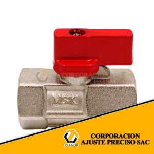 VÁLVULAS ESFÉRICAS MINI HEMBRA - HEMBRA