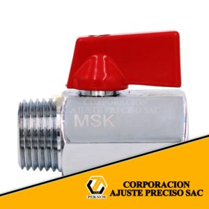 VÁLVULAS ESFÉRICAS MINI HEMBRA - MACHO