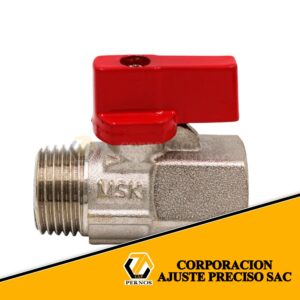 VÁLVULAS ESFÉRICAS MINI HEMBRA - MACHO